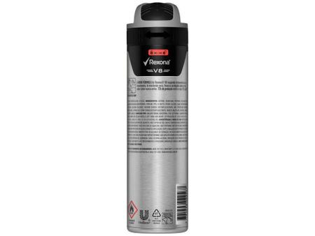 Desodorante Antitranspirante Aerosol Masculino Rexona V8 72 horas 150ml