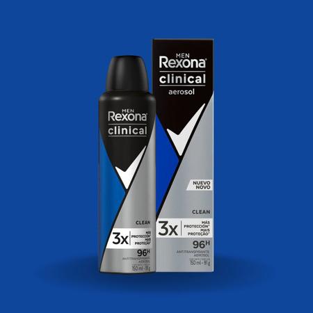 REXONA CLINICAL AEROSOL SPORTS 150ML - UNILEVER DO BRASIL