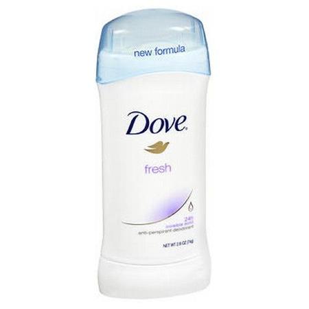 Imagem de Desodorante antitranspirante Dove Invisible Solid Fresh 2.6 Oz da Dove (pacote com 4)