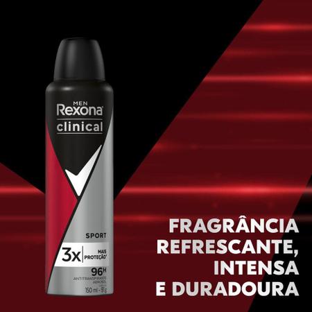 Imagem de Desodorante Antitranspirante Rexona Clinical Men Sport 150ml