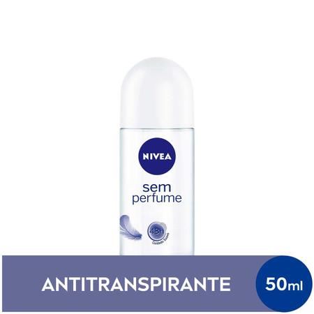 Imagem de Desodorante Antitranspirante Roll On Nivea Sem Perfume 50ml