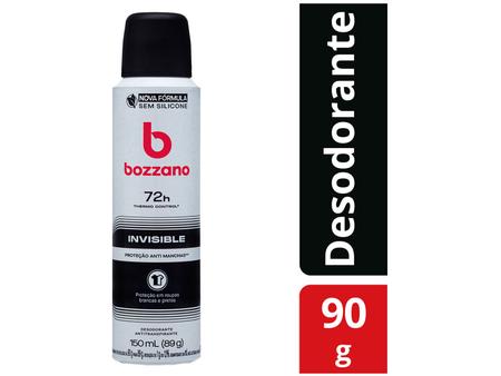 Imagem de Desodorante Bozzano Thermo Control Invisible Aerossol Antitranspirante Masculino 72 Horas 150ml