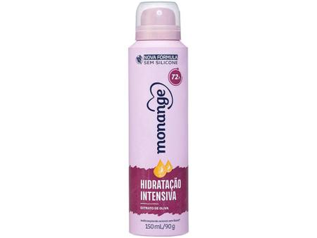 Imagem de Desodorante Monange Hidratação Intensiva Aerosol - Antitranspirante Feminino 72 Horas 150ml