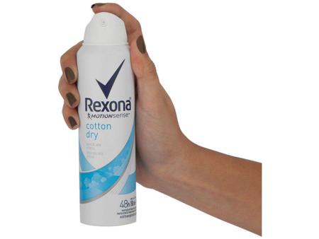 Desodorante Rexona Motion Sense Cotton Dry - Feminino 150ml - (Link de  venda abaixo) 