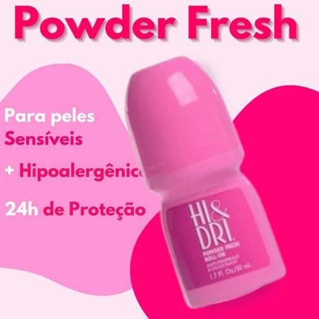 Imagem de Desodorante Roll On Hi e Dri Rosa Rolon 50ml Original