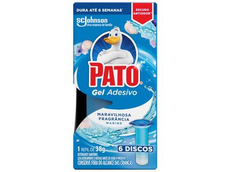 Imagem de Desodorizador Sanitário Gel Adesivo Pato 