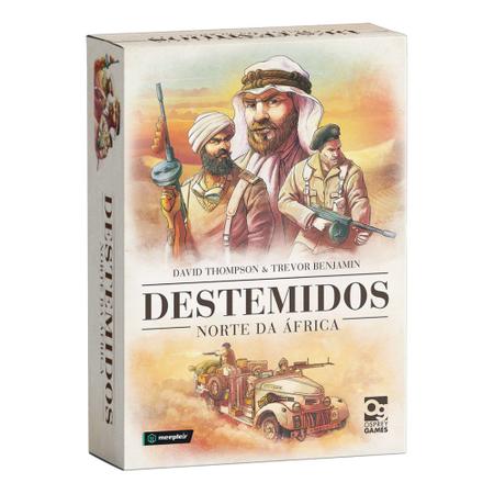 Destemidos Norte Da África Jogo De Tabuleiro Meeple Br