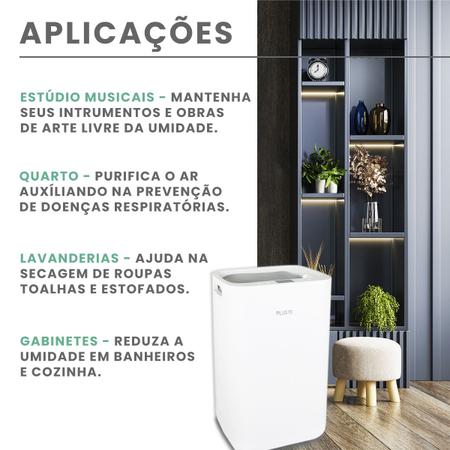 Imagem de Desumidificador de ar Smart Desidrat New Plus 70 - 110V