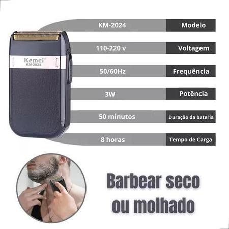 Imagem de Desvendando a Qualidade Legítima do Babeador Elétrico Kemei Shaver KM-2024