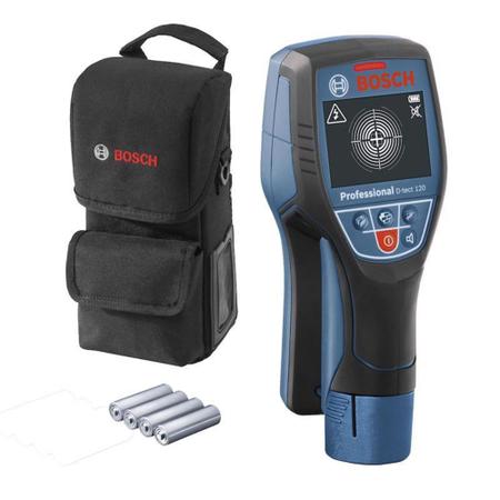 Imagem de Detector e Scanner de Parede D-TECT 120 com Bolsa - Bosch