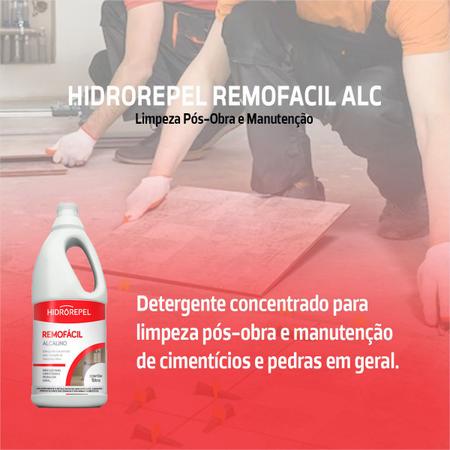 Imagem de Detergente Concentrado Limpeza Pós Obra Pedras Geral 1l
