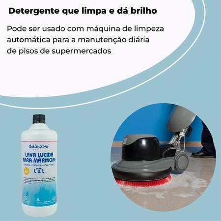 Imagem de Detergente Concentrado  Talco  Limpador Multiuso Bellinzoni 1l