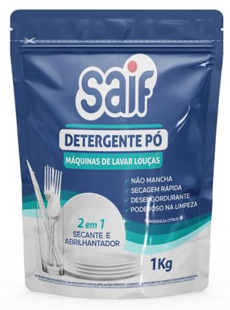 Imagem de Detergente em Pó Lava Louças Saif 1kg