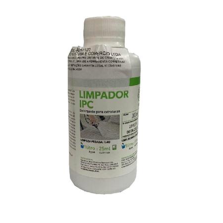 Imagem de Detergente Limpador para Extratoras com 200ml Ipc