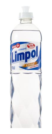 Imagem de Detergente Limpol Cristal Com Glicerina 500ml Kit 10