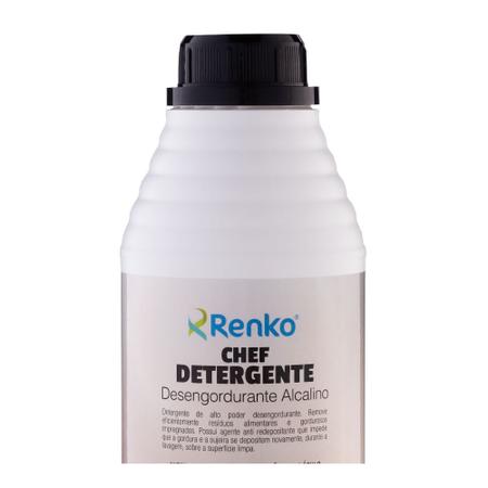 Imagem de Detergente Líquido Desengordurante Alcalino Chef Renko 1L