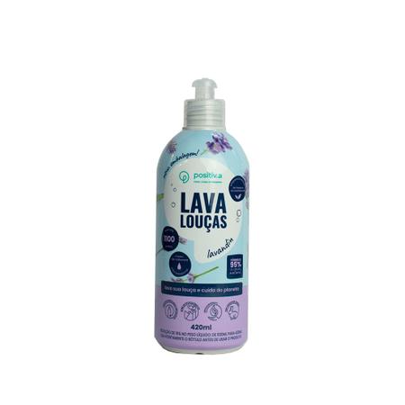 Imagem de Detergente Líquido Lavanda 420ml - Positiv.a
