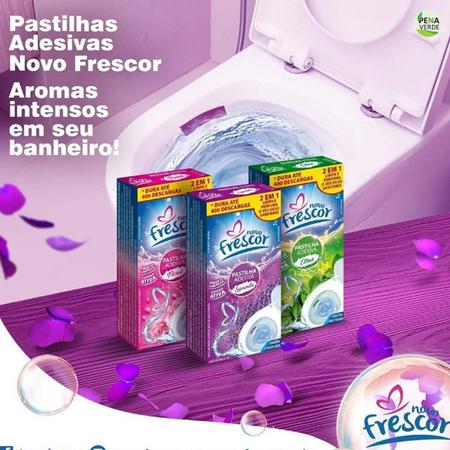 Imagem de Detergente Pastilha Adesiva Lavanda Lilás 10G Caixa 3