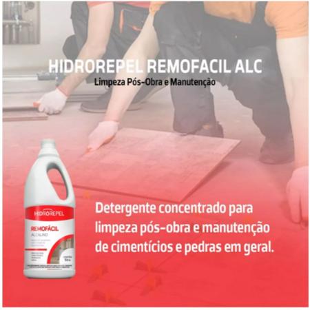 Imagem de Detergente Remofácil Conc Hidrorepel Lim.Pes Alcalino 1L