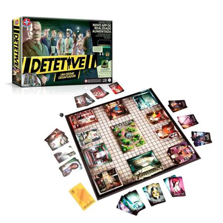 Detetive Jogo de Mesa Tabuleiro Estratégia - Estrela - Brinquedos