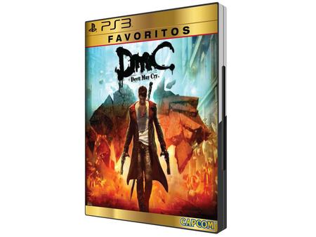 Jogo DMC Devil May Cry Favoritos - PS3