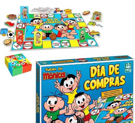 Jogo Turma Da Mônica Dia De Mesada - Nig Brinquedos - Jogos de