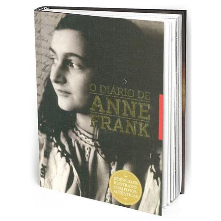 Imagem de Diário De Anne Frank Best-seller Ilustrado Edição Capa Dura - Geek