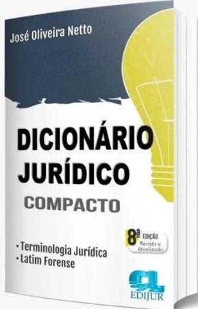 Imagem de Dicionário Jurídico Compacto 2021 - EDIJUR