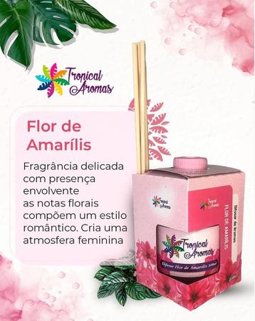 Imagem de Difusor de Ambiente 250ml Flor de Amarílis