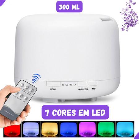 Umidificador Difusor Aromatizador De Ambiente De Água Oleo Essencial -  Difusor Umidificador - Umidificador de Ar - Magazine Luiza