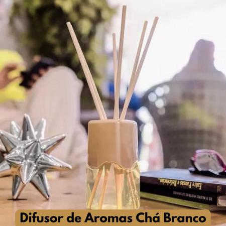 Imagem de Difusor de Aromas Fragrância Chá Branco Perfume Duradouro Aromatizador de Ambientes Coala 100ml