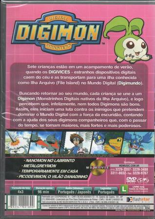 Digimon Digital Monsters DVD Volume 5 - MD Movie - Livros de Games