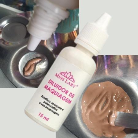 Diluidor De Maquiagem Rímel Corretivo Base Sombras Miss Lary - Diluidor de  Maquiagem - Magazine Luiza