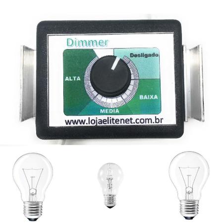 Imagem de Dimmer Controle Lampadas Halogenas Ou Incandescentes Abajur