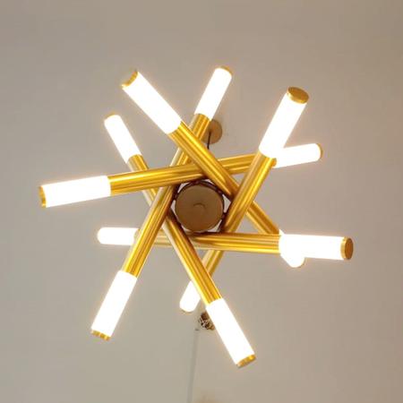 Imagem de Dinamica Pendente Dcd01165 Led 36w 3000k Dourado 45cm Autovo