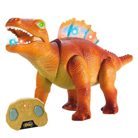 Imagem de Dino Dimetrodon Marron Com Controle Infravermelho