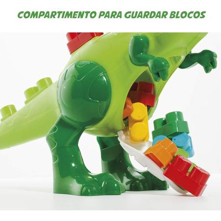 Imagem de Dino Jurassic Baby Land Blocos Educativos Cardoso 8001