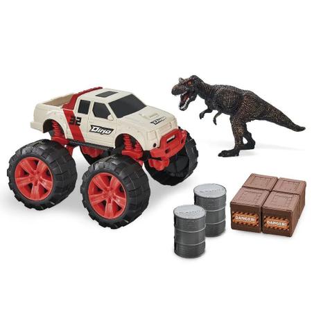 Dino runners pick up - 466 - Usual Brinquedos - Carrinho de Brinquedo -  Magazine Luiza