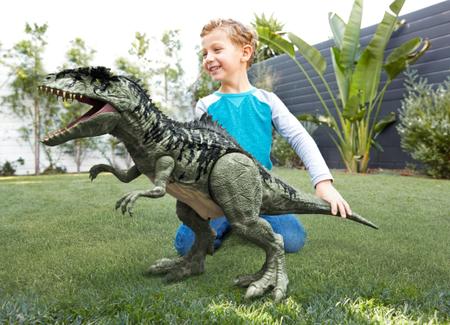 Mattel Jurassic World T-Rex Dinossauro Articulado Super Colossal