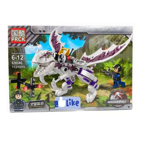 Dinossauro Bloco De Montar Lego Jurassic Brinquedo de Montar - DaiCommerce