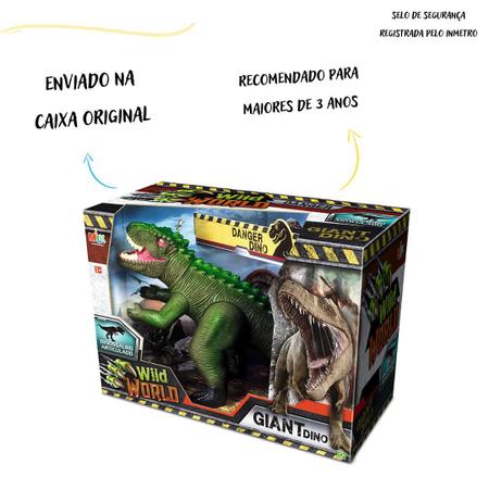 Imagem de Dinossauro boneco de brinquedo trex tiranossauro rex dinossauro dino menino dinossauro grande dinosasur t rex