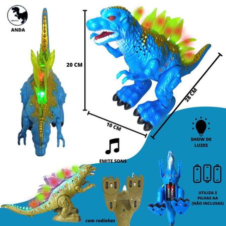 Dinossauro Godzilla Earth Planeta Som E Luz - Cinza - Fun Game - Bonecos -  Magazine Luiza