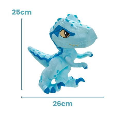 Imagem de Dinossauro Brinquedo Jurassic World Rex Baby Articulado Vinil Original Mattel