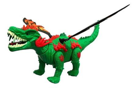 Dinossauro com Asas – Som / Luz / Movimento / Gira 360° – 34 cm x 20 cm –  Maior Loja de Brinquedos da Região