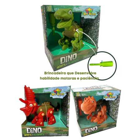 Boneco Dinossauro Monta e desmonta - DaiCommerce