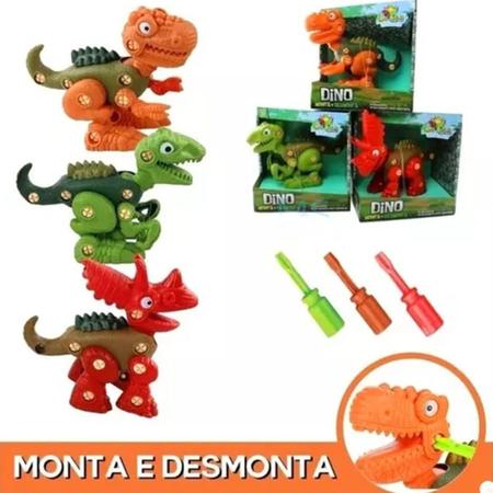 Boneco Dinossauro Monta e desmonta - DaiCommerce