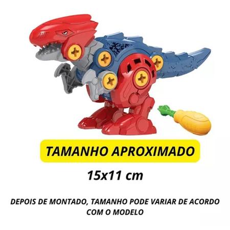 Dinossauro Robô Monta e Desmonta 12,5 cm Sortidos - Art Brink 329419
