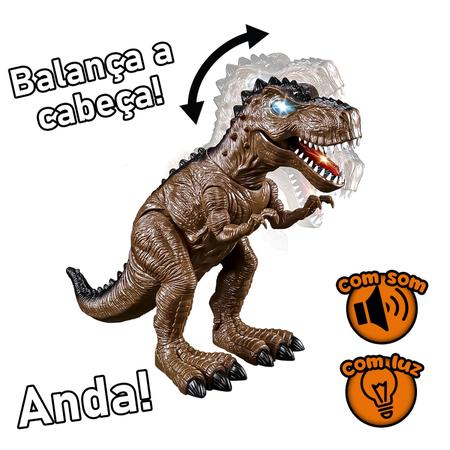 Dinossauro com Som, Luz e Movimento