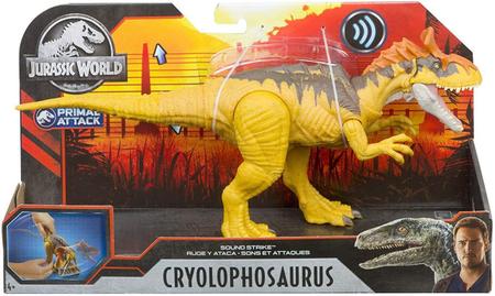 Imagem de Dinossauro Crylophosaurus c/ Sons Jurassic World Attack