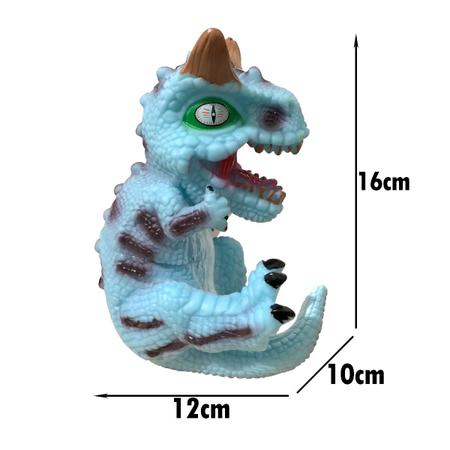 Imagem de Dinossauro De Borracha Miniatura Brinquedo animais infantil